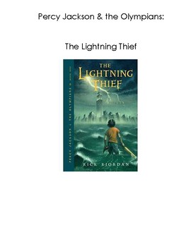 Preview of Percy Jackson and the Lightning Thief- Adapted Book