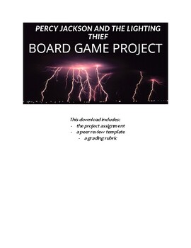 Preview of Percy Jackson and the Lightning Thief: Board Game Project
