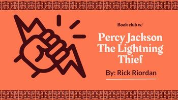 Preview of Percy Jackson and the Lightning Thief Book study PPT