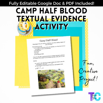 Camp Half Blood Worksheets Teaching Resources Tpt