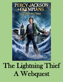 Percy Jackson and the Lightning Thief Webquest Digital