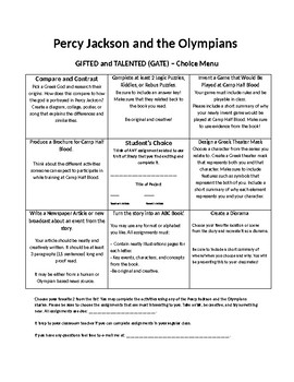 Percy Jackson Chapter 11 Quiz and Key by NYCDOE Teaching