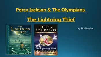 Preview of Percy Jackson & the Lightning Thief Power Point