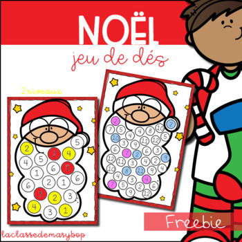 Preview of Père Noel - Jeu de dés