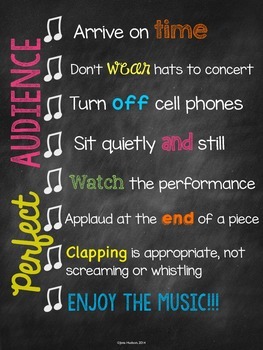 music education posters