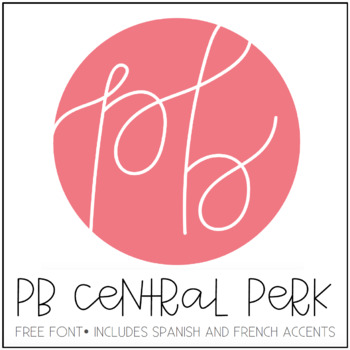 Preview of Perfect Blend Font- PB Central Perk