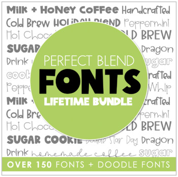 Preview of Perfect Blend Fonts: Bundle