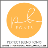 Perfect Blend Fonts: Volume Five