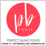 Perfect Blend Fonts: Volume Fourteen