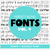 Perfect Blend Fonts: Volume Nine