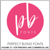 Perfect Blend Fonts: Volume Twelve