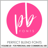 Perfect Blend Fonts: Volume Twenty