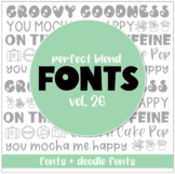 Perfect Blend Fonts: Volume Twenty-Six