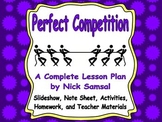 Perfect Competition - Lesson Plan and Activities