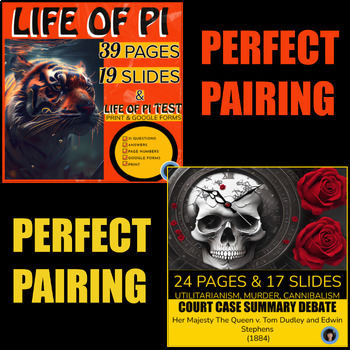 Preview of Critical Thinking | LIFE OF PI | law, ethics, utilitarianism, Forms, Slides