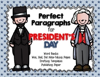 Preview of Perfect Paragraphs: President's Day Edition