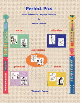 Preview of Perfect Pics For Learning English (ESL) French, Spanish,  Chinese, Arabic