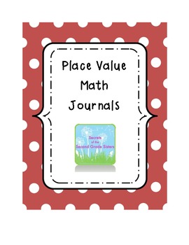 Preview of Perfect Place Value Math Journals