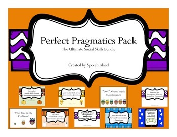 Preview of Perfect Pragmatics Pack: The Ultimate Social Skills Bundle