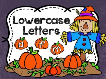Perfect Pumpkin Letter Sort by Kinderhoppin | TPT
