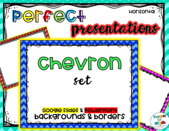 Preview of Perfect Slides: Chevron Horizontal Set 