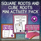 Square Roots and Cube Roots Activity Bundle