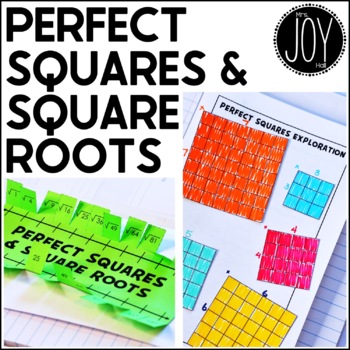 Teacher Made Math Center Educational Learning Resource Game Perfect Square Roots 
