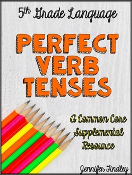 Preview of Perfect Tense Verbs (L.5.1b)