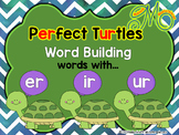 Perfect Turtles – Word Building - words with r-controlled 