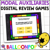 4th Grade Modal Auxiliaries Digital Grammar Review Games B