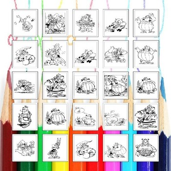 Unleash Creativity with Printable Asterix and Obelix Coloring Pages, 90  Pages