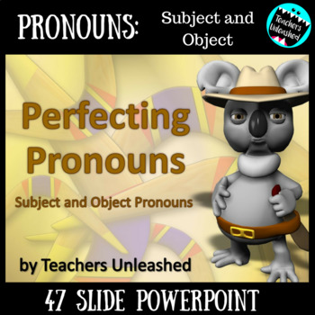 Preview of Pronouns PowerPoint Lesson {Subject and Object Pronouns}