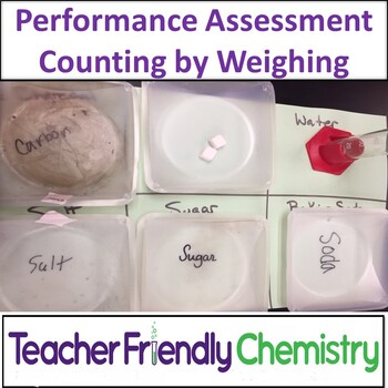 Preview of Chemistry Lab: Counting by Weighing Moles Rep Particles PPT, Exit Ticket