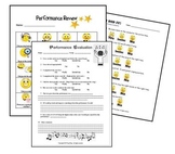 Performance Evaluation Pack for Music Class