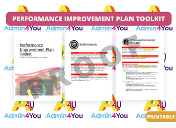 Preview of Performance Improvement Plan (PIP)
