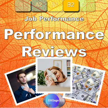 Preview of Performance Reviews / Complete ESL Business Lesson for B2 Level Adult Learners