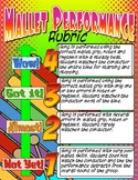 Performance Rubric Posters