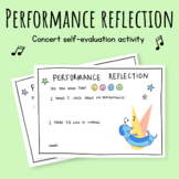 Performance Self-Evaluation Reflection Worksheet | Sausage