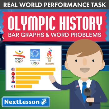 Preview of Performance Task – Bar Graphs & Word Problems – Olympic History: London 2012