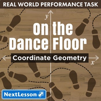 Preview of Bundle G5 Coordinate Geometry - On the Dance Floor Performance Task