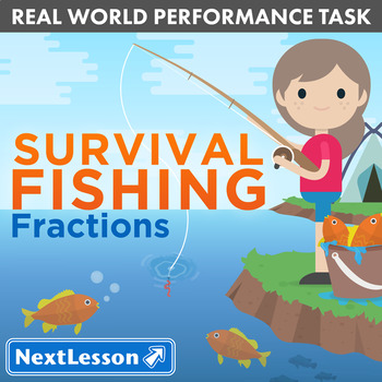 Preview of G4 Fractions - Survival Fishing Performance Task