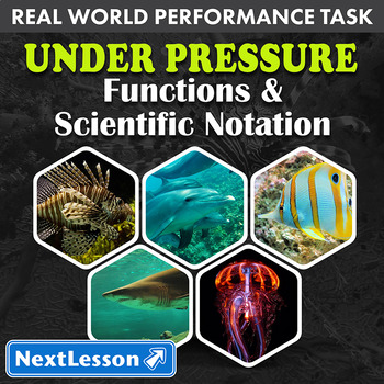 Preview of Performance Task – Functions and Scientific Notation – Under Pressure