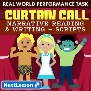 Preview of Bundle G6 Narrative-Scripts Reading & Writing - ‘Curtain Call’ Performance Task