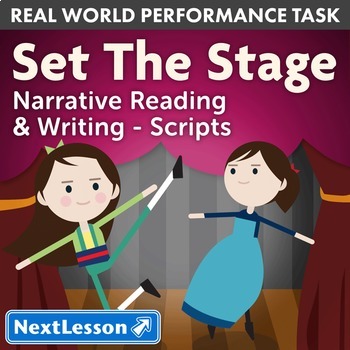 Preview of Bundle G3 Narrative-Script Reading & Writing - ‘Set the Stage’ Performance Task