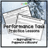 Performance Task Practice Lessons:  Narrative - Trapped in
