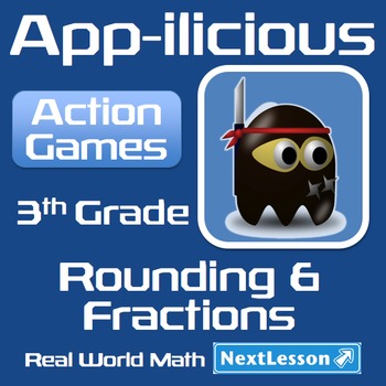 Preview of Performance Task – Rounding & Fractions – Appilicious: Action Games