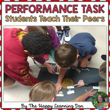 Performance Task - Students Teach The Class