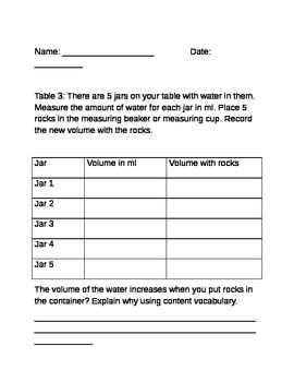 Performance Task for 4.MD.A.1 All measurement on 4th Grade Sci Test by ...