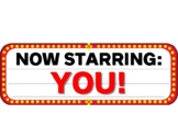 Performing Arts: Now Starring YOU! Display - Hollywood/Mov