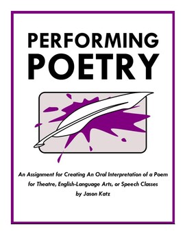 Preview of Performing Poetry: Creating an Oral Interpretation of a Poem